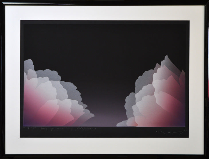 井上 公三「LES GRANDES ECLOSIONS」シルクスクリーン版画