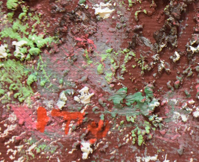 伊藤佳「花」油絵・F3号 サイン拡大画像