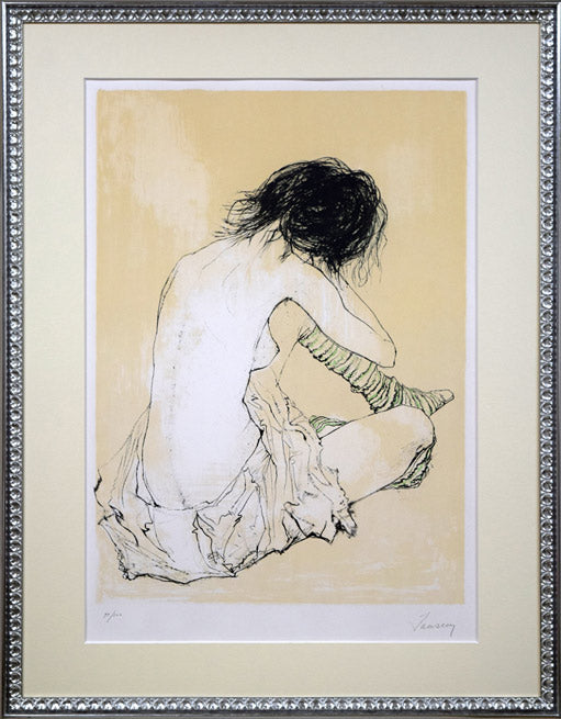 ジャン・ジャンセン(Jean Jansem)「ジェニー」リトグラフ