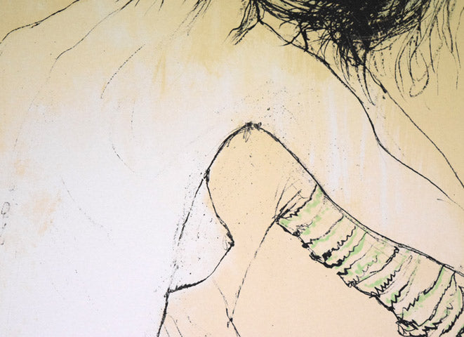 ジャン・ジャンセン(Jean Jansem)「ジェニー」リトグラフ 拡大画像3