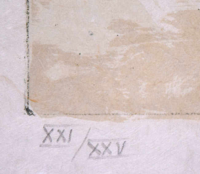 ジャンセン「ローマ秤のある静物」リトグラフ 限定番号(ed,21/25)拡大画像