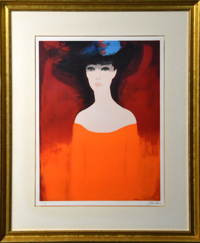 ジャヌス・ド・ローラ「スージー」リトグラフ