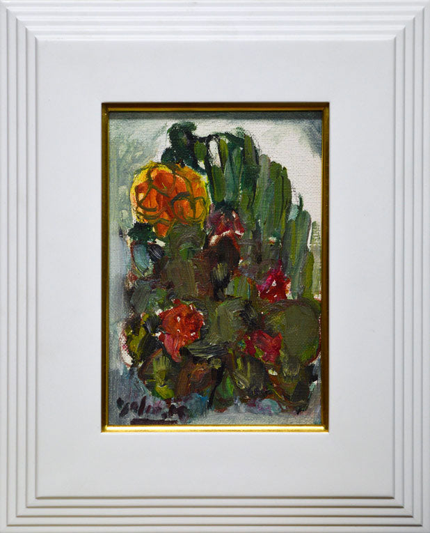 亀山良雄「静物画」油絵・SM