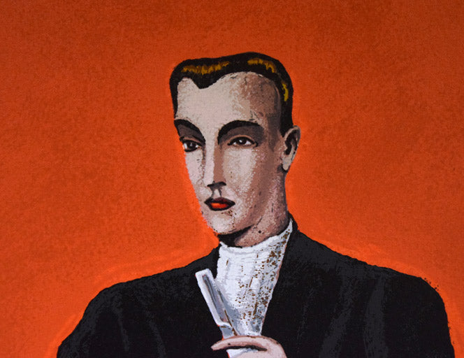 金子國義「ジングルベル」シルクスクリーン版画 拡大画像4