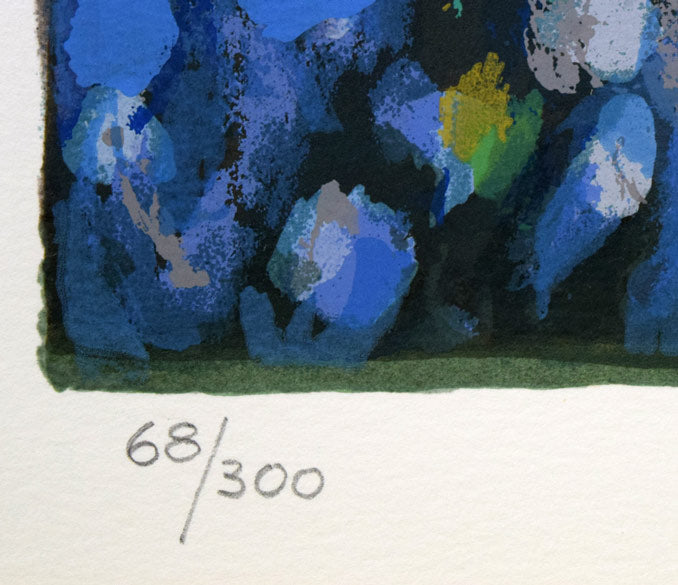 ジャン・ピエール・カシニョール(JEAN PIERRE CASSIGNEUL)「バガテル(大きな公園)」リトグラフ 限定番号(ed,68/300)拡大画像