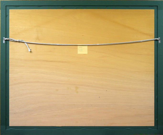 ジャン・ピエール・カシニョール(JEAN PIERRE CASSIGNEUL)「バガテル(大きな公園)」リトグラフ 額縁裏側画像