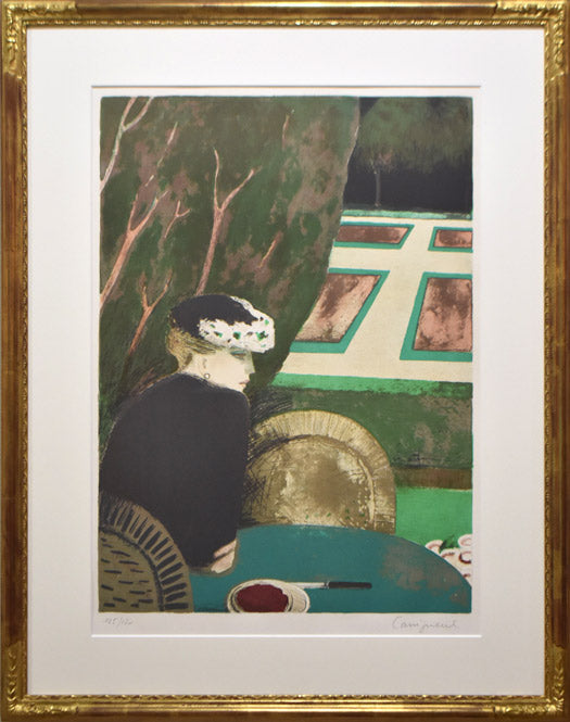 ジャン・ピエール・カシニョール(JEAN PIERRE CASSIGNEUL)「沈黙」リトグラフ