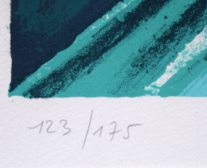 ジャン・ピエール・カシニョール(JEAN PIERRE CASSIGNEUL)「リンゴの木」リトグラフ 限定番号(ed,123/175)