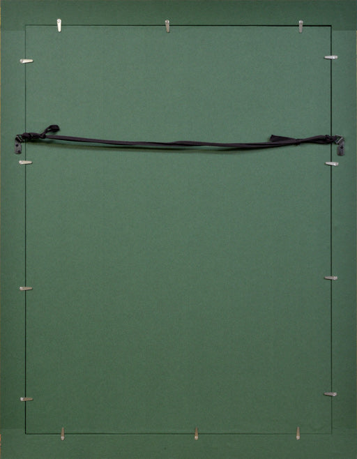 ジャン・ピエール・カシニョール(JEAN PIERRE CASSIGNEUL)「気まぐれ(TEQUADES)よりPL,9」リトグラフ 額縁裏側画像