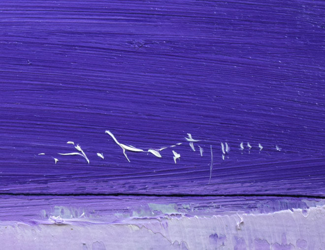 片山弘明「窓辺(北の大地)」油絵・F3号 サイン拡大画像