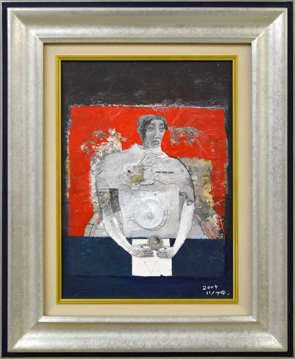 川畑 盛邦「my portrait 1」ミスクトメディア・コラージュ