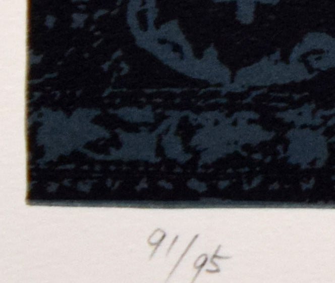 加山又造「レースの裸婦2」リトグラフ 限定番号(ed,91/95)拡大画像