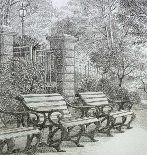 木村訓丈「MOTOMACHI HAKODATE(函館元町)」リトグラフ 拡大画像2