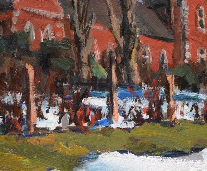 早春の当別トラピスト