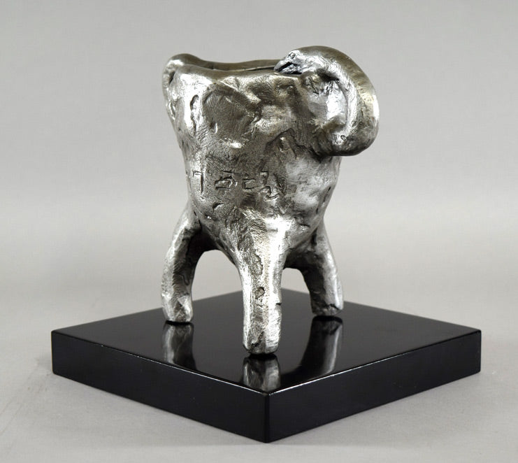 北村西望「祥運白蛇」ブロンズ 全体像6