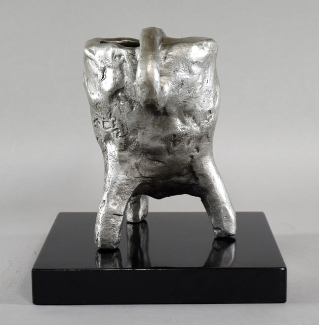 北村西望「祥運白蛇」ブロンズ 全体像7