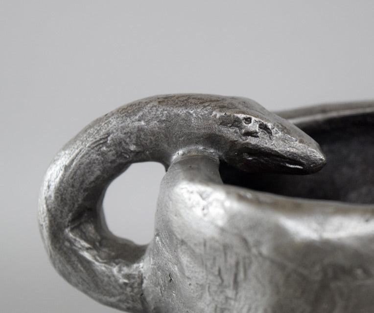 北村西望「祥運白蛇」ブロンズ