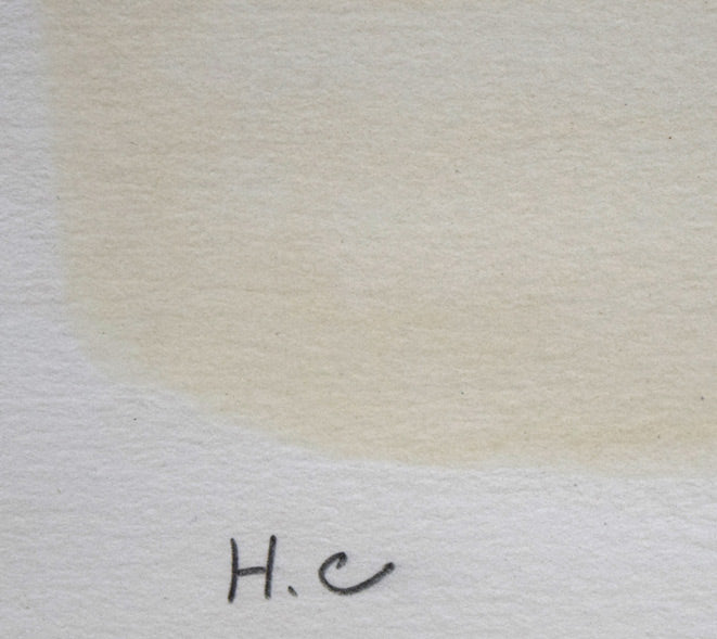 小磯良平「西洋人形」リトグラフ 限定番号(ed,H.C=作家保存版)