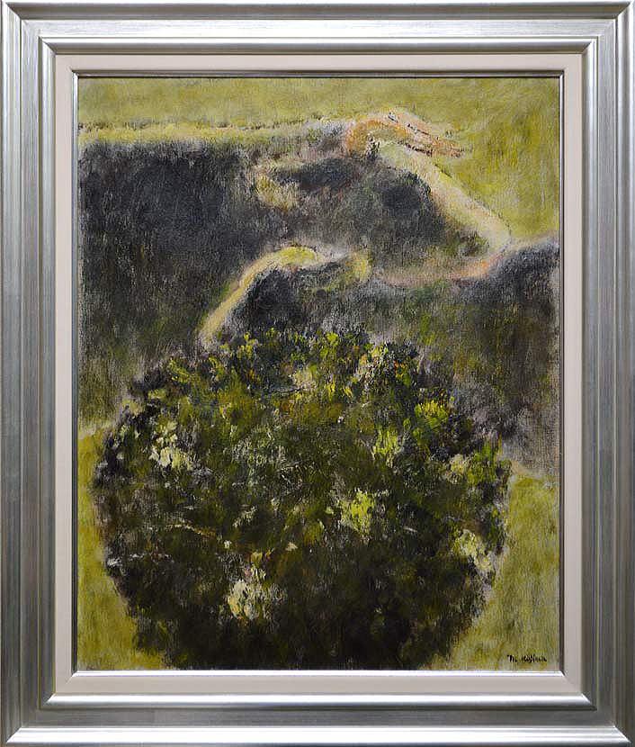 小島 真佐吉「アカシアの頃」油絵・F15号