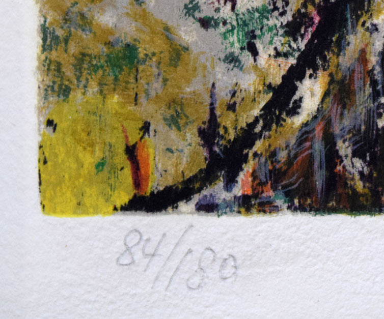 孔柏基(KONG Baiji)「菩薩」リトグラフ 限定番号(ed,84/180)