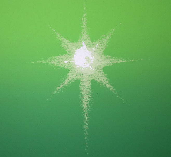 栗谷川健一「太陽と空気と」シルクスクリーン版画 拡大画像1