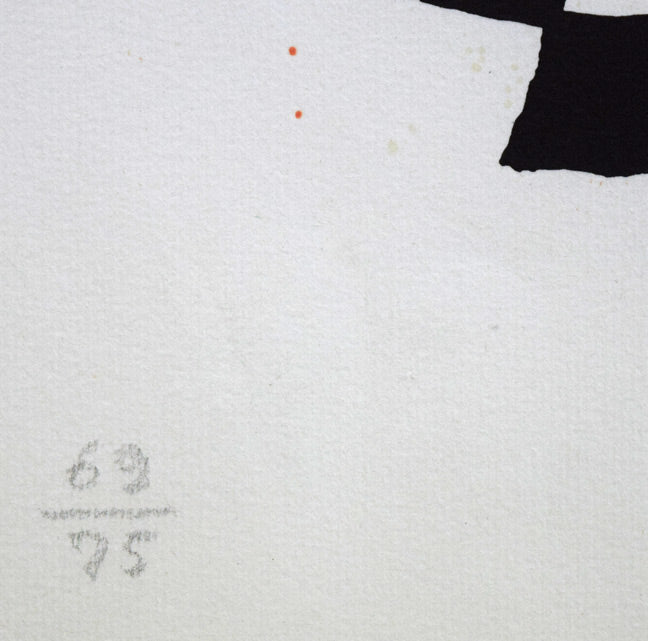 ジョアン・ミロ「『リトグラフⅠ』よりPL,4」リトグラフ 限定番号(ed,69/75)拡大画像