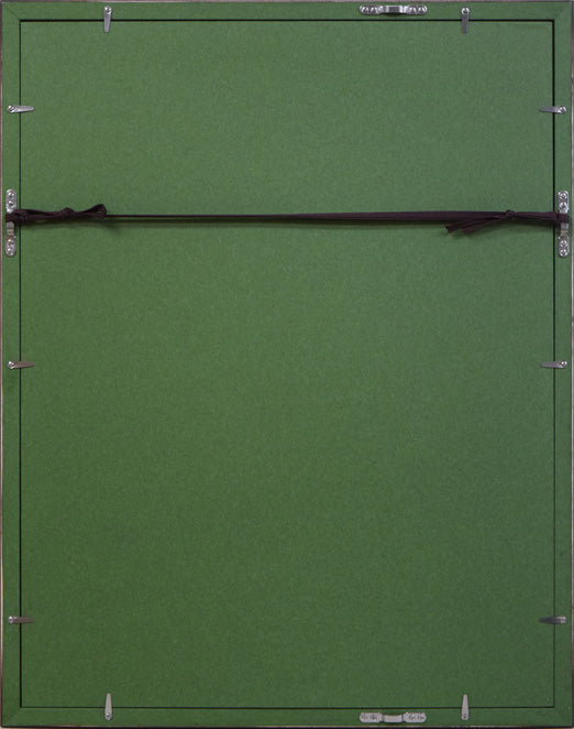 ジョアン・ミロ「『リトグラフⅠ』よりPL,4」リトグラフ 額縁裏側画像