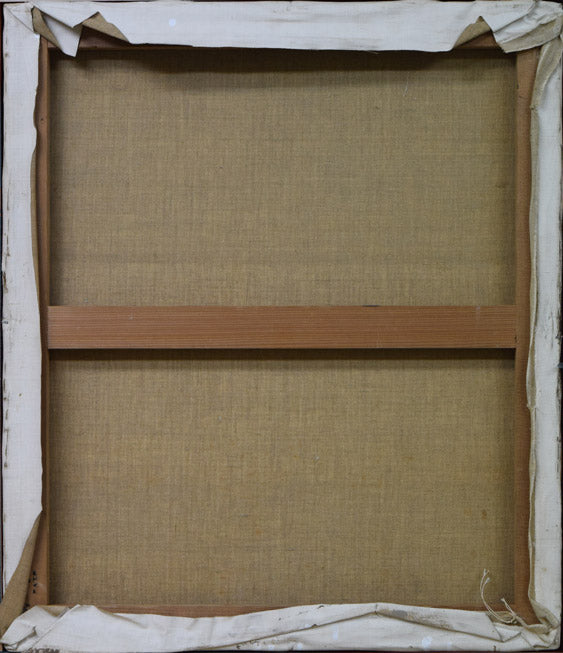 宮永岳彦「雅」油絵・F10号 キャンバス裏側画像