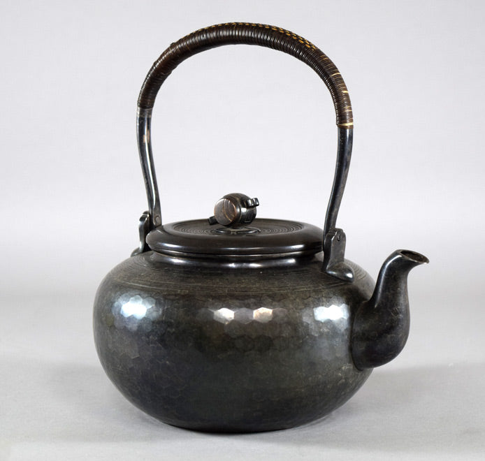 宗弘 鎚目 純銀瓶 画像4