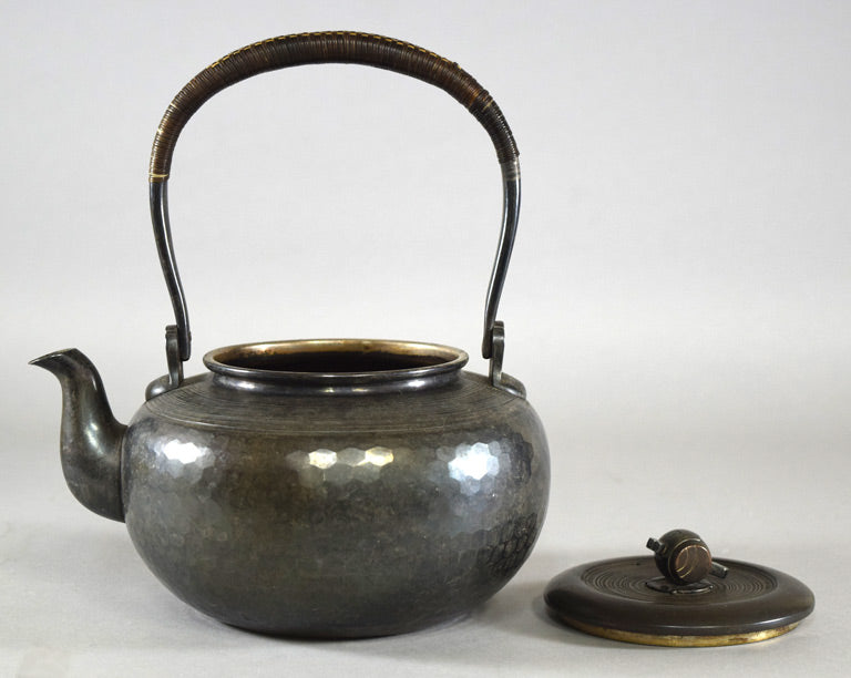 宗弘 鎚目 純銀瓶 画像5