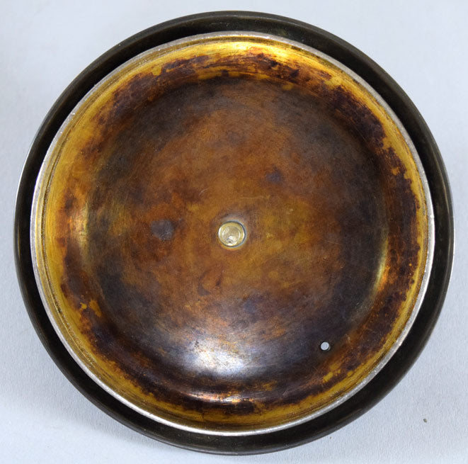 宗弘 鎚目 純銀瓶 蓋裏側画像