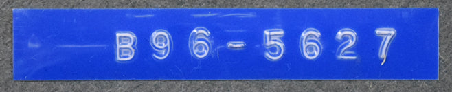 村田省蔵「洞爺湖」油絵・F3号 裏側拡大画像3(「一枚の繪」管理番号シール)