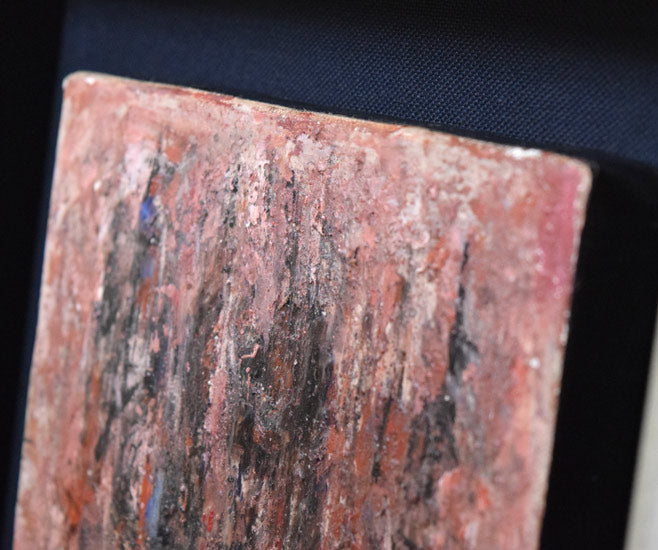 難波田龍起「街」油絵・SM 拡大画像3