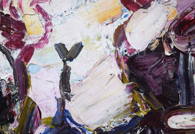 成田泰明「無題」油絵・F10号 拡大画像4