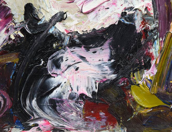 成田泰明「無題」油絵・F10号 拡大画像5