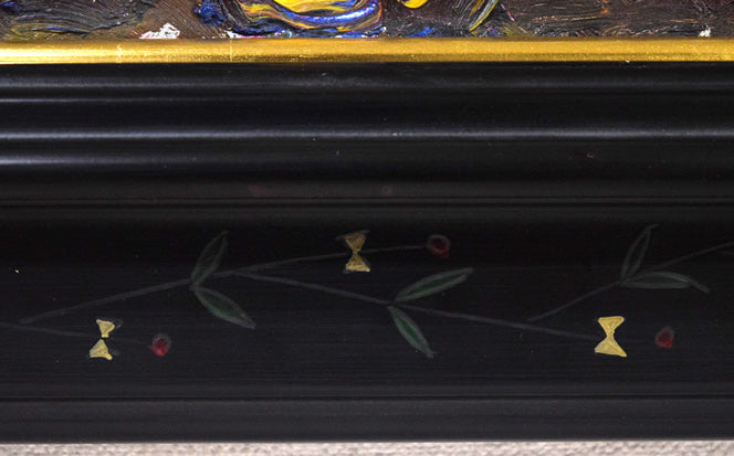 成田泰明「無題」油絵・F10号 額縁拡大画像2