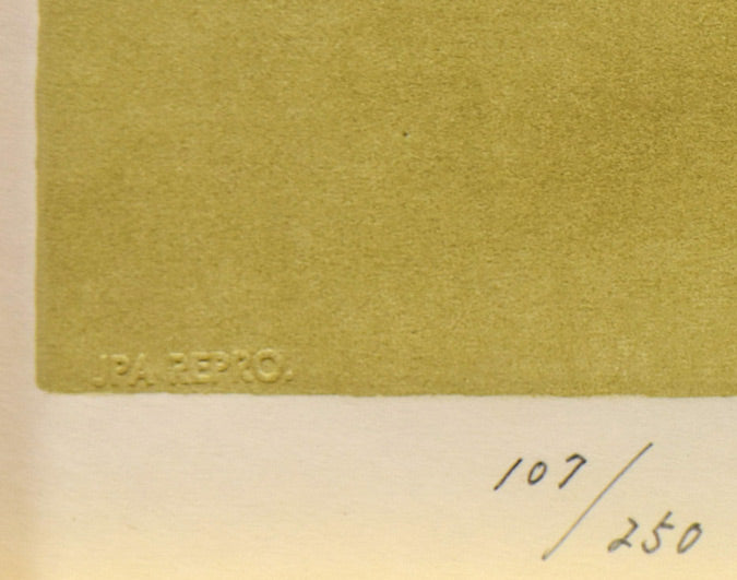 奥村土牛「鯉(百年百才)」リトグラフ 限定番号(ed,107/250)拡大画像