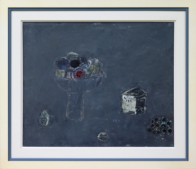 小野州一「静物」油絵・F12号