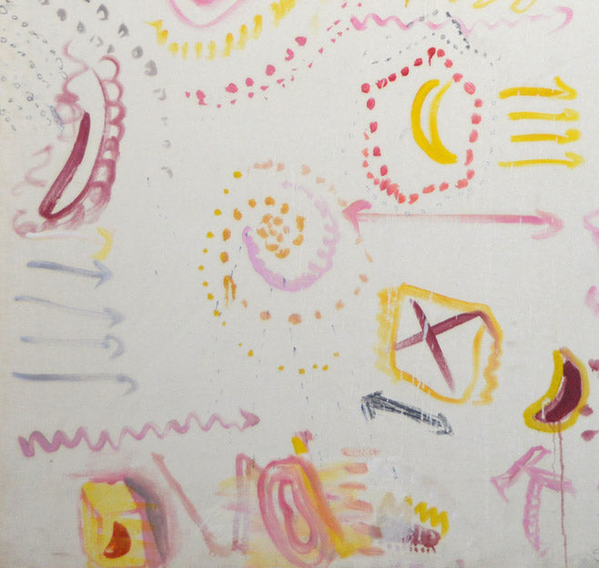 小野州一「月光部屋」油絵・S50号 拡大画像3