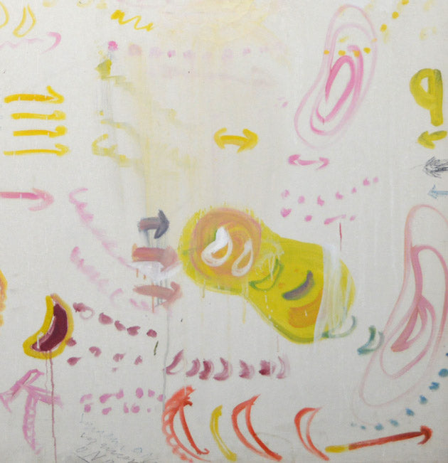 小野州一「月光部屋」油絵・S50号 拡大画像4