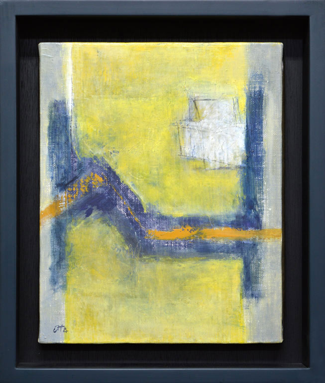 太田 保子「Brücke07-05」油絵・F3号