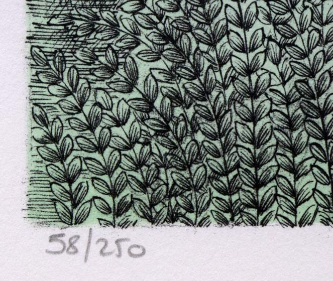 レイモン・ペイネ(Raymond Peynet)「愛のキューピッド」リトグラフ 限定番号部分(ed,58/250)