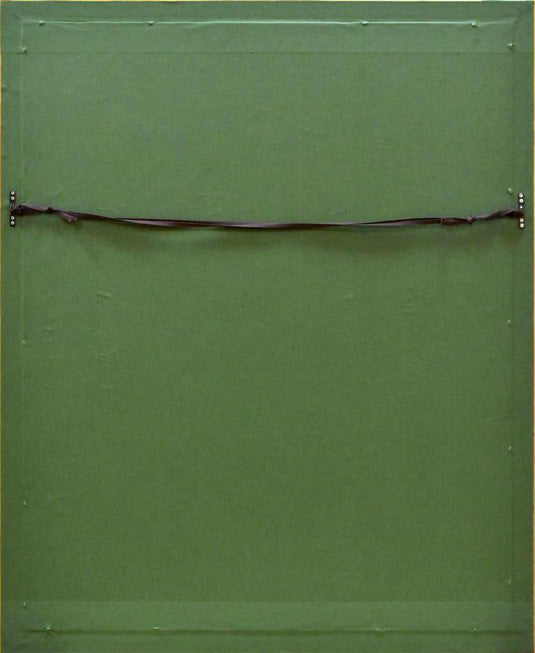 パブロ ピカソ(Pablo PICASSO)「クロードの木馬」リトグラフ 額縁裏側画像