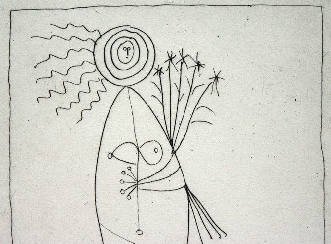 パブロ ピカソ(Pablo PICASSO)「女闘牛士」エッチング(銅版画) 拡大画像2