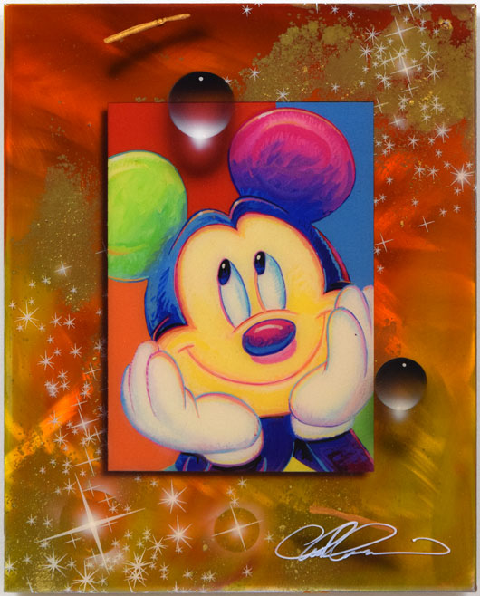 クリスチャン リース ラッセン(Christian Riese Lassen)「オーダーミッキー(M)」オリジナル1点物 作品全体画像