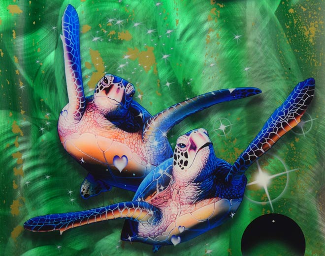 クリスチャン リース ラッセン(Christian Riese Lassen)「オーダータートル(L)」オリジナル1点物 拡大画像1