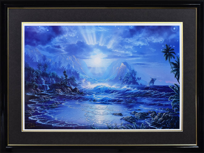 クリスチャン リース ラッセン(Christian Riese Lassen)「セレニティS/N」ミクスドメディア版画