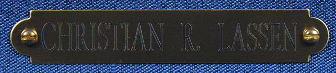 クリスチャン リース ラッセン(Christian Riese Lassen)「タヒチアンブルー」ミクスドメディア版画に手彩色(ダイヤ付) 拡大画像5(プレート画像)