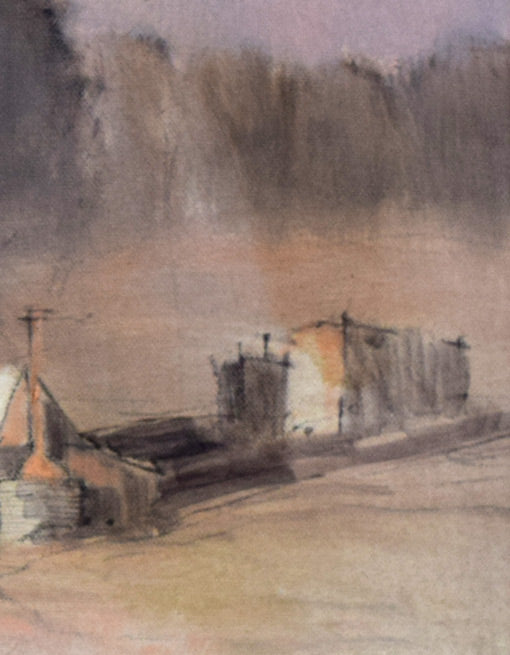 レックス・ニューウェル「リトル・ハートレイ(オーストラリア)」油絵・変形20号 拡大画像5