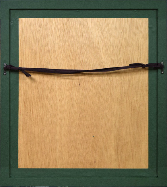 ジェームス・リジィ(JAMES RIZZI)「TOO MANY PEOPLE IN THE CITY」3Dシルクスクリーン版画 額縁裏側画像